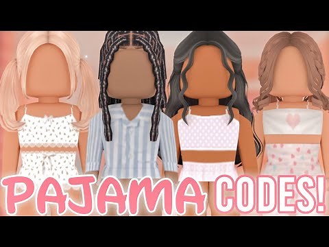 aesthetic roblox pajamas! *WITH CODES + LINKS* | BROOKHAVEN BLOXBURG BERRY AVENUE