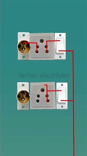 2 (5) Pin Socket 2 Switch 2 Holder Connection parallel and series #shorts