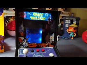 Space Invaders My Arcade Unboxing And Gameplay