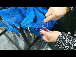 How to produce the purse seine net - Net Sewing?