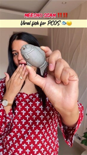 Viral PCos fish Scam‼️🤫🤮❌ #viralshort #meesho #ironfish #shorts #viralfinds