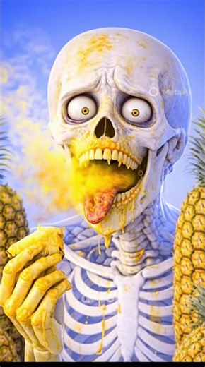 What Happens if YOU Eat Too Much Pineapple? #LearnOnTikTok #fyp #3danimation #pineapples #crazyfacts