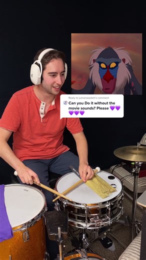 Reply to @jumanasadeh Lion King sound effects with drums isolated. Very relaxing. :) Original on my page!