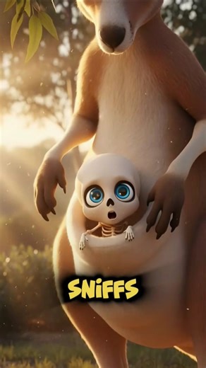 What If Kangaroos Raised You? 😱 Your Body Becomes a Monster Hopper! #whatif #kangroo