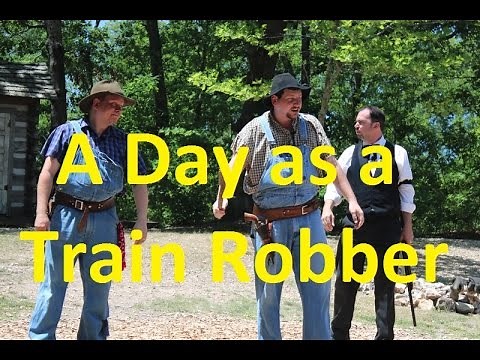 A Day as a Train Robber at Silver Dollar City - Ep 46 Confessions of a Theme Park Worker