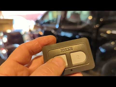 Ryobi garage door opener will not close from any remote - quick fix.