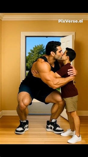 Giant Lover | First visit of my giant boyfriend at home. | Instagram