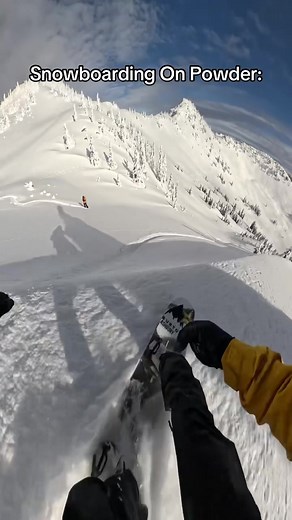 Snowboarding on Powder: A Thrilling Experience