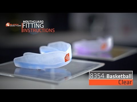 Shock Doctor | Clear Basketball mouthguard (8354) fitting video