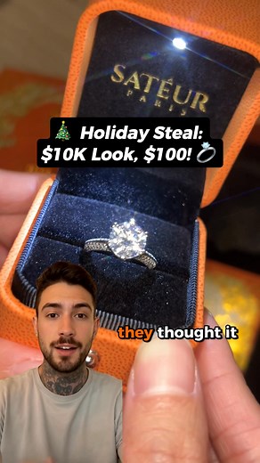 💎 Best gift alert: The 1% Ring® Looks like a $10,000 diamond—costs just 1%. Pure brilliance, zero compromise, and now up to 70% off. | Reviews