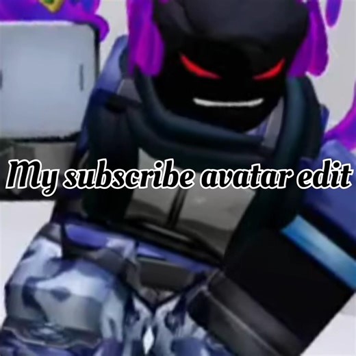 My subscribe avatar edit 😎 first subscribe then spam your username #roblox #robloxgames #edit