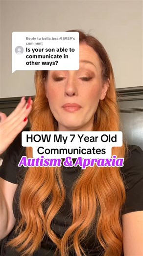 3K views · 31 reactions | HOW My Autistic 7 Year Old Communicates  #autism #apraxia #nonverbal #autistic #autismmom | Our LANDing Crew | Facebook
