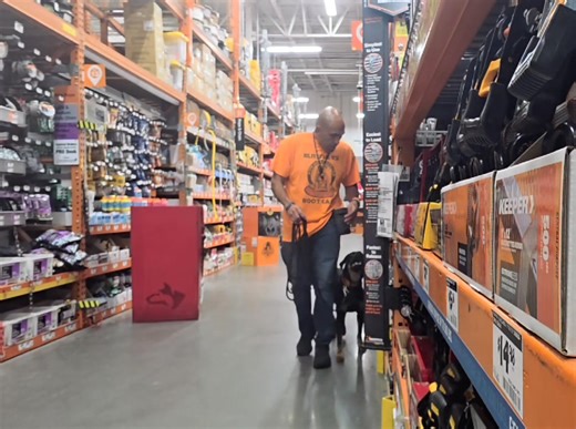 🎃 Big shoutout to 4-Week Boot Camp Cadet Pumpkin! 🎃 She rocked her session at Home Depot today — confidence, focus, and manners all coming together beautifully. So proud of this girl! 🧡🐾 #BlissfulK9 #CadetPumpkin #HomeDepotTraining #ConfidenceBuilder | Blissful K9