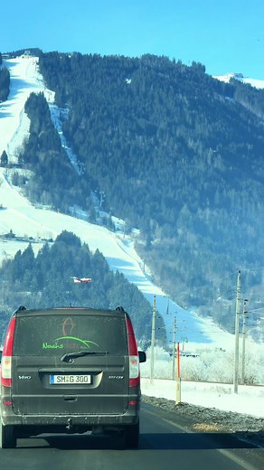 📍🇦🇹Zell am See #plane #capture #nature #snow #fyp