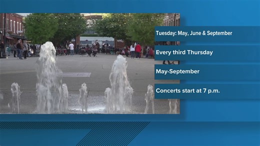 Concerts on the square returns in May