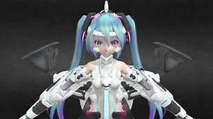 Mecha Miku - Download Free 3D model by Voon Hong Liang (@vhongliang)