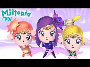 La danse marrante magique des 3 elfes Sailor Senshi ! Miitopia 17 - Gameplay en couple