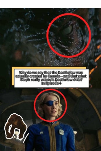 Why do we say that the Deathclaw was actually created by Canada—and that what Steph really wants is Deathclaw data? In Episode 4#fallout #deathclaw #ghoul #falloutseason2 #trailer