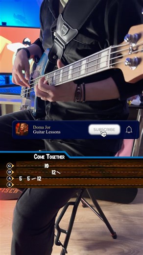 The Beatles - Come Together | BASS Tabs