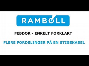 Febdok - Flere fordelinger på en stigekabel