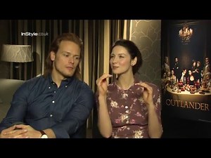 'Outlander' Stars Sam Heughan And Caitriona Balfe Play InStyle Agony Aunts