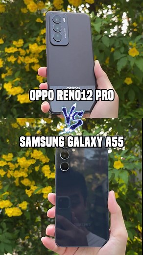 Kamera Comparison Oppo Reno 12 vs Samsung A55