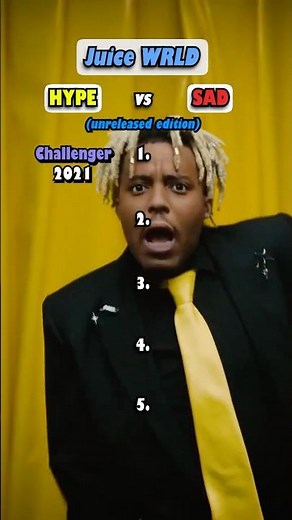 Juice WRLD's BEST SAD vs HYPE Unreleased Songs