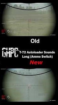Gunner, Heat, PC! T-72 Autoloader Sounds. Old vs New Version #tanks #games #shorts #fyp