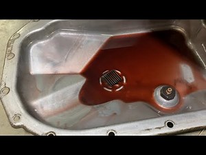 The EASIEST way to change a Chevrolet Suburban 2500 4l80 transmission pan gasket