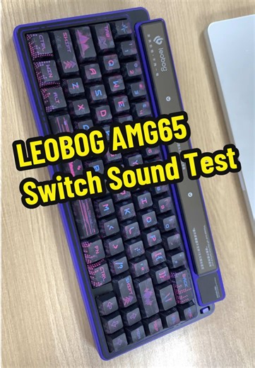 LEOBOG AMG65 Mechanical Keyboard Sound Test