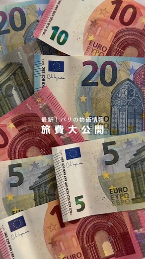 パリ旅費大公開🇫🇷 円安と物価高で撃沈ですが価値がありすぎる旅だったので結果オーライ👌🏼 #パリ旅行 #パリ旅行vlog #旅費 #海外旅行 #旅行日記 #旅行動画 #フランス旅行 #パリ購入品 #物価高 #円安 #旅行準備
