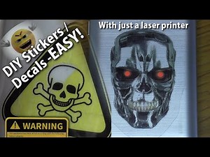 DIY pro-look stickers and labels EASY and QUICK!