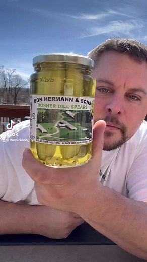Don Hermann & Sons Kosher Dill Spears hermannpicklecompany.com #brinetime #pickles