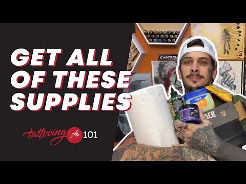 Everything You NEED To Start Tattooing | Machines, Sanitation & Setup
