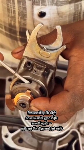 Rebuilding The Shift Drum For Smooth Shifting #TransmissionRebuild #ShiftDrum #MechanicLife