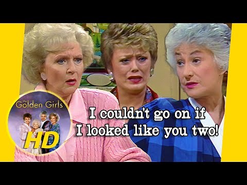 Blanche Can’t Handle the Beauty of Everyone Else at her Sorority Reunion. - Golden Girls HD