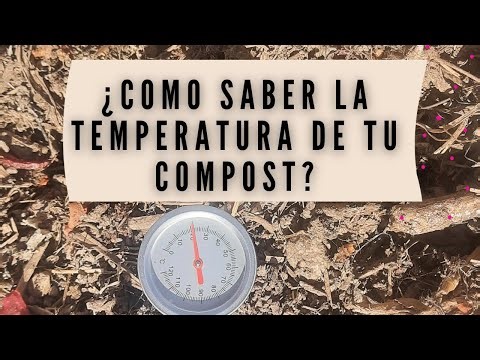How do we measure the temperature of our compost? Special thanks to @huertoSlow