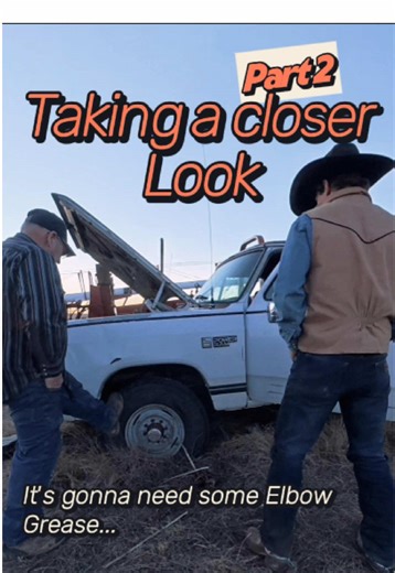 Well, what do y’all think?? 🤠 • • • #dodge #diesel #pickup #restoration #project