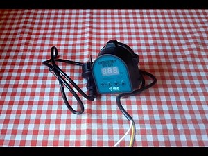 DIG-IBO 1, Ibo Dambat IB310010 - Electronic pressure controller for water pump
