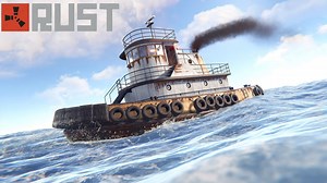 Rust Deep Sea update (July 2023): Water refresh, drivable tugboats, ferry terminal monument, and more