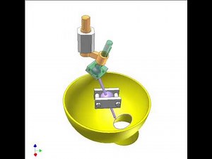Mechanism for drawing intersection of sphere and cone 1