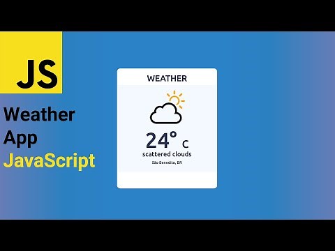 🎬Build A Weather App | JavaScript [Beginners]