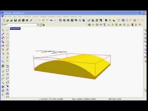 Round Over Part with Extrude