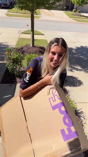 Why is my FedEx driver so happy to see me every time...