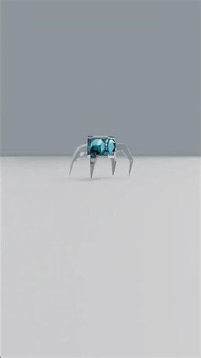 Futuristic Spider Robot Animation | Blender 3D Short 🤖🕷️