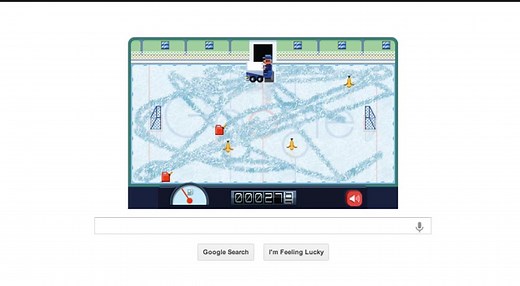 Play The Frank Zamboni Google Doodle