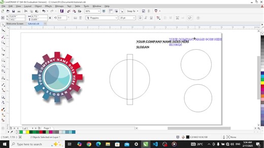 Create a Stunning Logo with CorelDraw: Lesson 1 Part 2