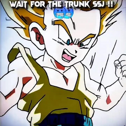 The Moment Trunks Became A Super Saiyan 😈🔥 | DBZ