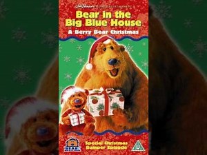 Original VHS Opening and Closing to Bear in the Big Blue House A Berry Bear Christmas UK VHS Tape