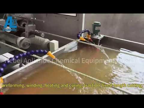 FRP GRP Rebar Machine | Automated Fiberglass Rebar Production Line